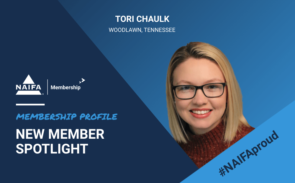 New Member Spotlight: Tori Chaulk